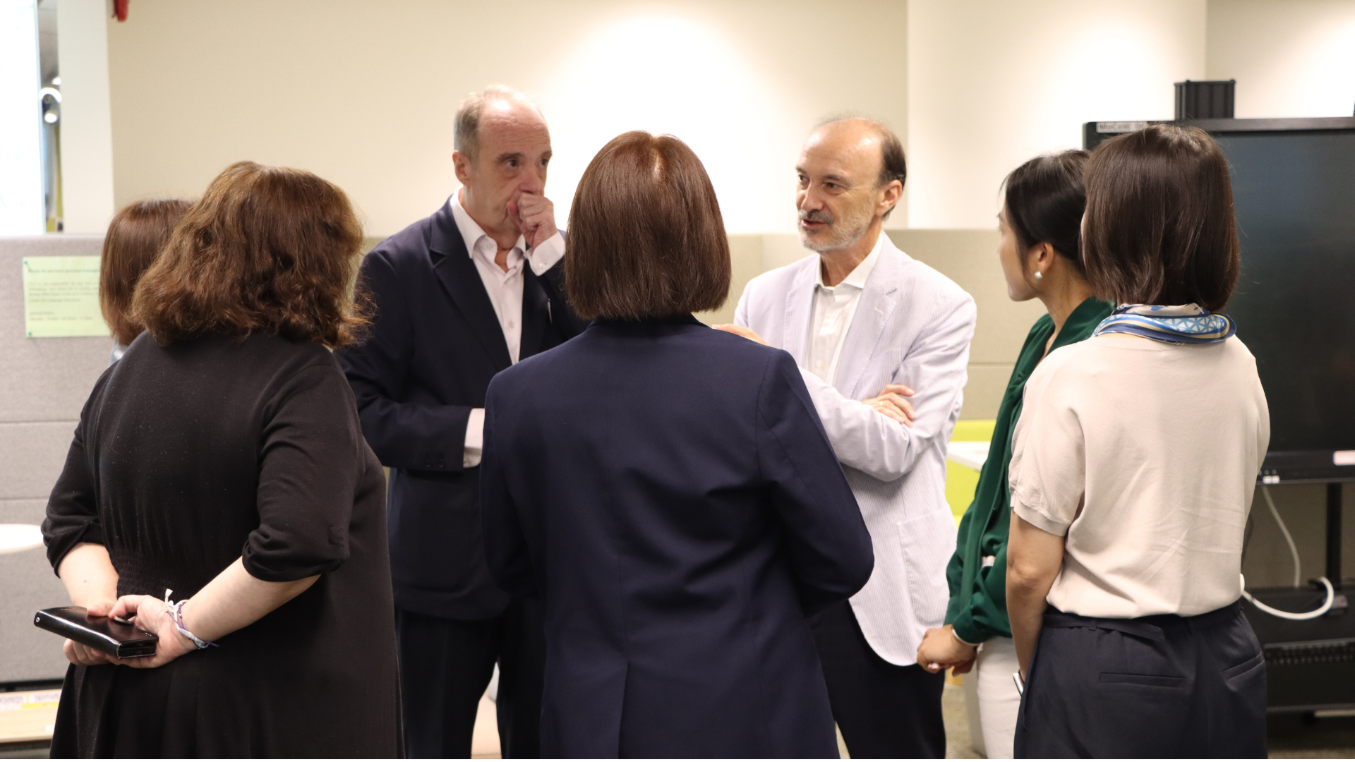 CLE and Spanish consular representatives discussing opportunities for future collaboration