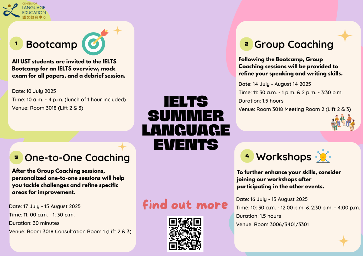 IELTS Summer Language Events