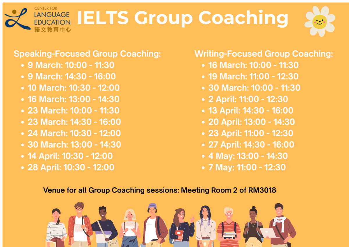 IELTS Group Coaching (Spring 2026)
