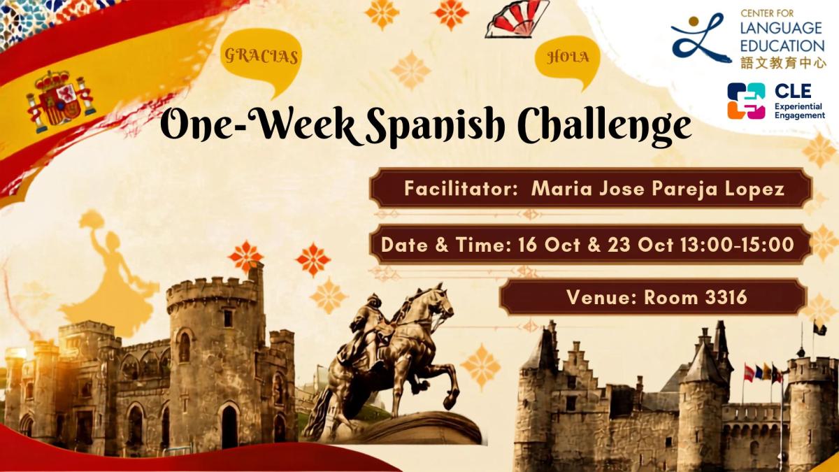 One-week Spanish Challenge